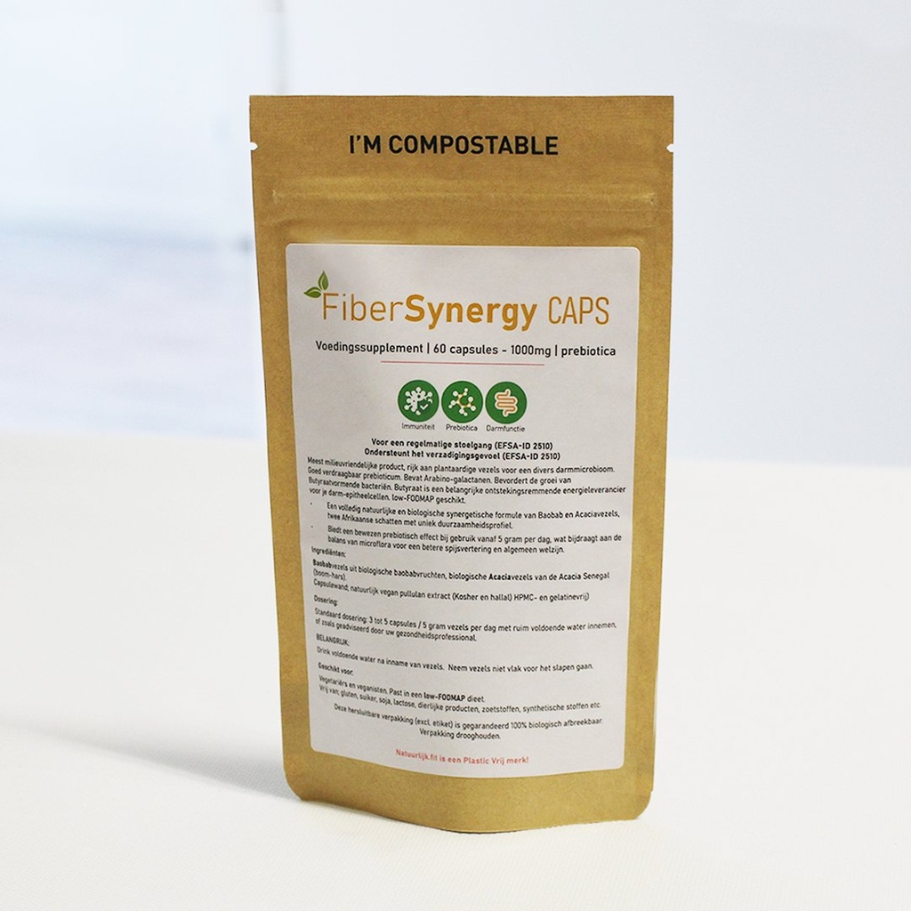 [10005] FiberSynergy 1000mg Caps Baobab & Acacia 