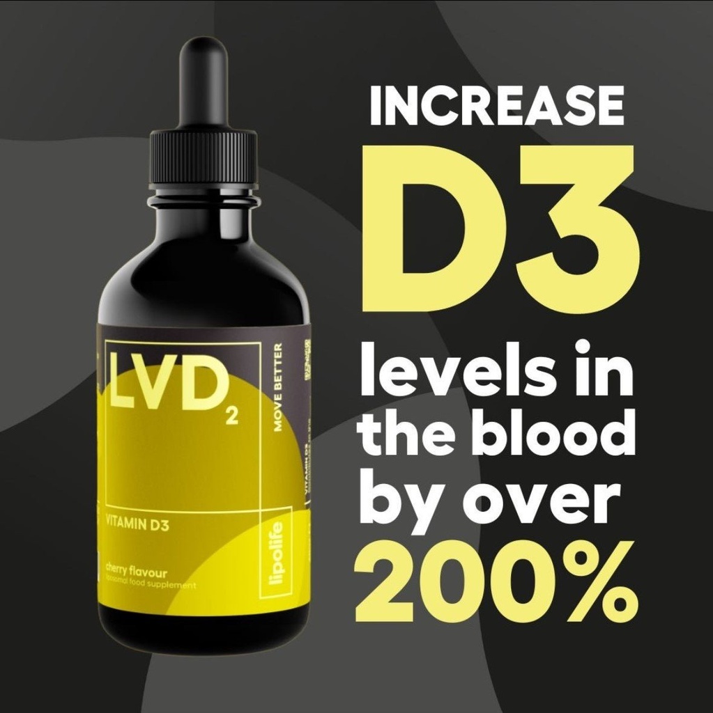 [6834056549404] LVD2 Vitamine D3  Liposomaal