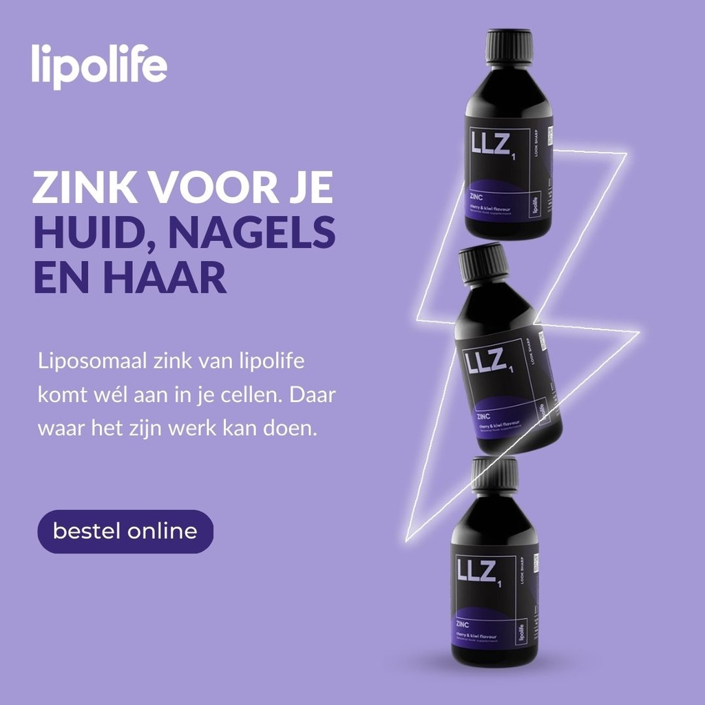 [5065009886081] LLZ1 Liposomaal Zink