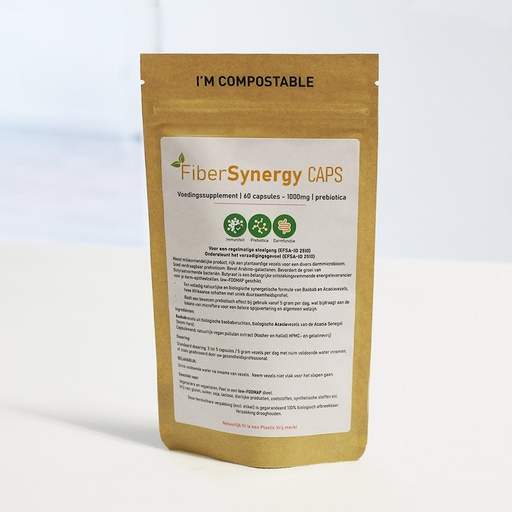 [10005] FiberSynergy 1000mg 60 Caps Baobab & Acacia