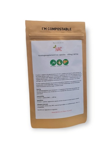 [7141225583909] NAC 600mg N-acetyl-cysteïne 